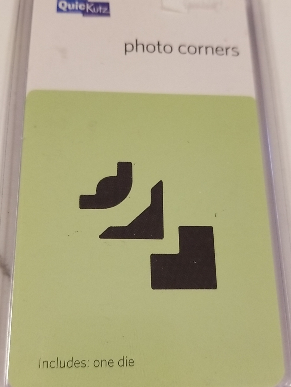 Quickutz Photo Corners Die
